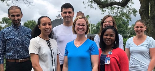 Group photo of lab staff